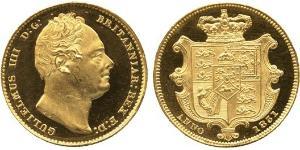 1 Sovereign United Kingdom of Great Britain and Ireland (1801-1922) Gold William IV (1765-1837)