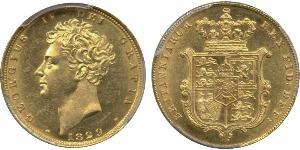 1 Sovereign United Kingdom of Great Britain and Ireland (1801-1922) Gold George IV (1762-1830)