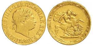 1 Sovereign United Kingdom of Great Britain and Ireland (1801-1922) / United Kingdom Gold George III (1738-1820)