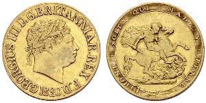 1 Sovereign United Kingdom of Great Britain and Ireland (1801-1922) / United Kingdom Gold George III (1738-1820)