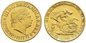 1 Sovereign United Kingdom of Great Britain and Ireland (1801-1922) / United Kingdom Gold George III (1738-1820)