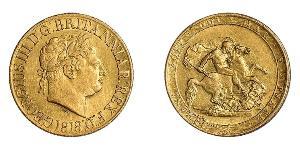1 Sovereign United Kingdom of Great Britain and Ireland (1801-1922) / United Kingdom Gold George III (1738-1820)