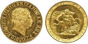 1 Sovereign United Kingdom of Great Britain and Ireland (1801-1922) / United Kingdom Gold George III (1738-1820)