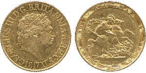 1 Sovereign United Kingdom of Great Britain and Ireland (1801-1922) / United Kingdom Gold George III (1738-1820)