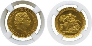 1 Sovereign United Kingdom of Great Britain and Ireland (1801-1922) / United Kingdom Gold George III (1738-1820)