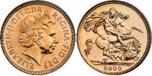 1 Sovereign Vereinigtes Königreich Gold Elizabeth II (1926-2022)
