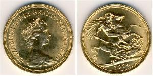 1 Sovereign Vereinigtes Königreich Gold Elizabeth II (1926-2022)