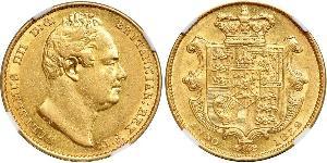1 Sovereign Vereinigtes Königreich von Großbritannien und Irland (1801-1922) Gold Wilhelm IV (1765-1837)