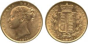1 Sovereign Vereinigtes Königreich von Großbritannien und Irland (1801-1922) Gold Victoria (1819 - 1901)
