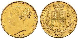 1 Sovereign Vereinigtes Königreich von Großbritannien und Irland (1801-1922) Gold Victoria (1819 - 1901)