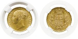 1 Sovereign Vereinigtes Königreich von Großbritannien und Irland (1801-1922) Gold Victoria (1819 - 1901)