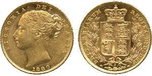1 Sovereign Vereinigtes Königreich von Großbritannien und Irland (1801-1922) Gold Victoria (1819 - 1901)