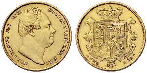 1 Sovereign Vereinigtes Königreich von Großbritannien und Irland (1801-1922) Gold Wilhelm IV (1765-1837)