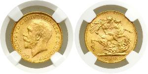 1 Sovereign Vereinigtes Königreich von Großbritannien und Irland (1801-1922) Gold George V (1865-1936)