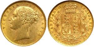 1 Sovereign Vereinigtes Königreich von Großbritannien und Irland (1801-1922) Gold Victoria (1819 - 1901)