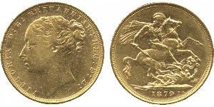 1 Sovereign Vereinigtes Königreich von Großbritannien und Irland (1801-1922) Gold Victoria (1819 - 1901)