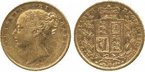 1 Sovereign Vereinigtes Königreich von Großbritannien und Irland (1801-1922) Gold Victoria (1819 - 1901)
