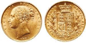 1 Sovereign Vereinigtes Königreich von Großbritannien und Irland (1801-1922) Gold Victoria (1819 - 1901)