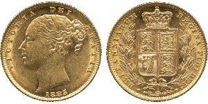 1 Sovereign Vereinigtes Königreich von Großbritannien und Irland (1801-1922) Gold Victoria (1819 - 1901)