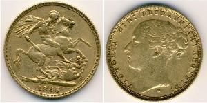 1 Sovereign Vereinigtes Königreich von Großbritannien und Irland (1801-1922) Gold Victoria (1819 - 1901)