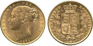 1 Sovereign Vereinigtes Königreich von Großbritannien und Irland (1801-1922) Gold Victoria (1819 - 1901)