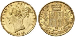 1 Sovereign Vereinigtes Königreich von Großbritannien und Irland (1801-1922) Gold Victoria (1819 - 1901)