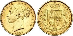 1 Sovereign Vereinigtes Königreich von Großbritannien und Irland (1801-1922) Gold Victoria (1819 - 1901)