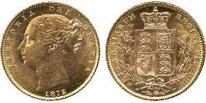 1 Sovereign Vereinigtes Königreich von Großbritannien und Irland (1801-1922) Gold Victoria (1819 - 1901)
