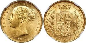 1 Sovereign Vereinigtes Königreich von Großbritannien und Irland (1801-1922) Gold Victoria (1819 - 1901)