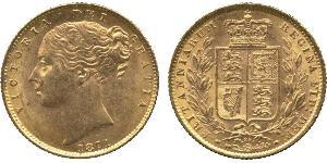 1 Sovereign Vereinigtes Königreich von Großbritannien und Irland (1801-1922) Gold Victoria (1819 - 1901)