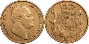 1 Sovereign Vereinigtes Königreich von Großbritannien und Irland (1801-1922) Gold Wilhelm IV (1765-1837)