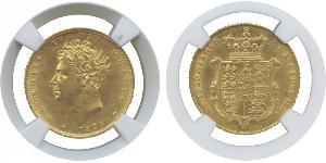 1 Sovereign Vereinigtes Königreich von Großbritannien und Irland (1801-1922) Gold Georg IV (1762-1830)