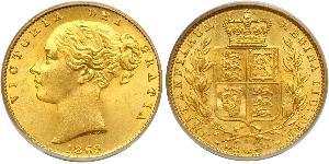 1 Sovereign Vereinigtes Königreich von Großbritannien und Irland (1801-1922) Gold Victoria (1819 - 1901)