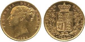 1 Sovereign Vereinigtes Königreich von Großbritannien und Irland (1801-1922) Gold Victoria (1819 - 1901)