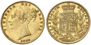 1 Sovereign Vereinigtes Königreich von Großbritannien und Irland (1801-1922) Gold Victoria (1819 - 1901)