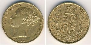 1 Sovereign Vereinigtes Königreich von Großbritannien und Irland (1801-1922) Gold Victoria (1819 - 1901)