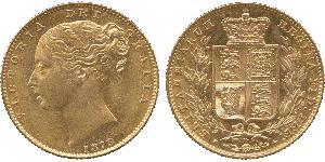 1 Sovereign Vereinigtes Königreich von Großbritannien und Irland (1801-1922) Gold Victoria (1819 - 1901)