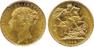 1 Sovereign Vereinigtes Königreich von Großbritannien und Irland (1801-1922) Gold Victoria (1819 - 1901)