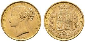 1 Sovereign Vereinigtes Königreich von Großbritannien und Irland (1801-1922) Gold Victoria (1819 - 1901)