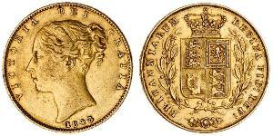 1 Sovereign Vereinigtes Königreich von Großbritannien und Irland (1801-1922) Gold Victoria (1819 - 1901)