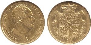 1 Sovereign Vereinigtes Königreich von Großbritannien und Irland (1801-1922) Gold Wilhelm IV (1765-1837)