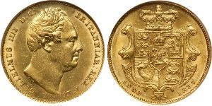 1 Sovereign Vereinigtes Königreich von Großbritannien und Irland (1801-1922) Gold Wilhelm IV (1765-1837)