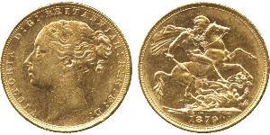 1 Sovereign Vereinigtes Königreich von Großbritannien und Irland (1801-1922) Gold Victoria (1819 - 1901)