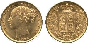 1 Sovereign Vereinigtes Königreich von Großbritannien und Irland (1801-1922) Gold Victoria (1819 - 1901)