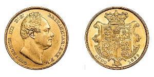 1 Sovereign Vereinigtes Königreich von Großbritannien und Irland (1801-1922) Gold Wilhelm IV (1765-1837)