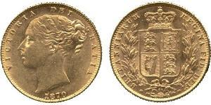 1 Sovereign Vereinigtes Königreich von Großbritannien und Irland (1801-1922) Gold Victoria (1819 - 1901)