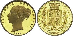1 Sovereign Vereinigtes Königreich von Großbritannien und Irland (1801-1922) Gold Victoria (1819 - 1901)