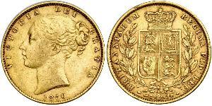 1 Sovereign Vereinigtes Königreich von Großbritannien und Irland (1801-1922) Gold Victoria (1819 - 1901)