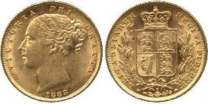 1 Sovereign Vereinigtes Königreich von Großbritannien und Irland (1801-1922) Gold Victoria (1819 - 1901)