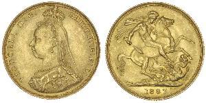 1 Sovereign Vereinigtes Königreich von Großbritannien und Irland (1801-1922) Gold Victoria (1819 - 1901)